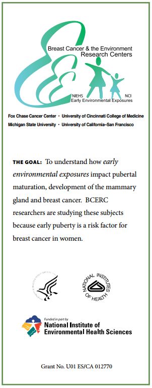 Breast Cancer and the Environment NIEHS